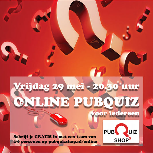 Nieuwe datum Online Pubquiz