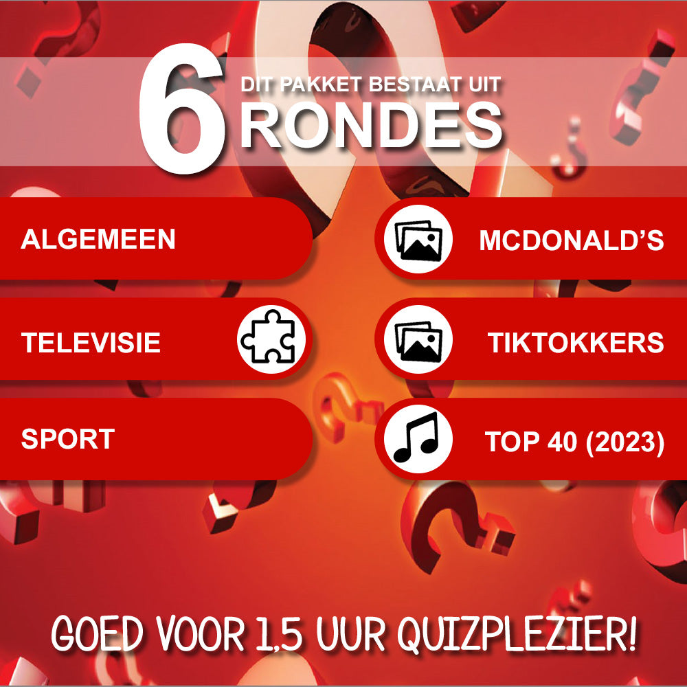 Groep 8 op Kamp pubquiz (2023 editie)