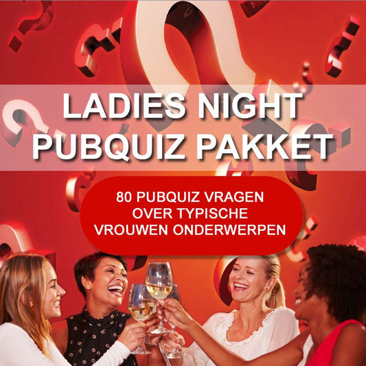 Ladies Night Pubquiz Pakket - Pubquizshop.nl