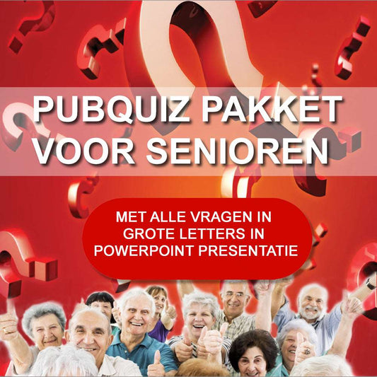 Pubquiz voor Senioren - Pubquizshop.nl
