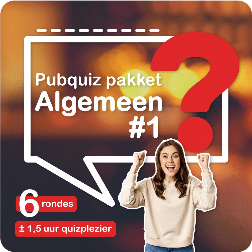 Pubquizpakket Algemeen Nr 1