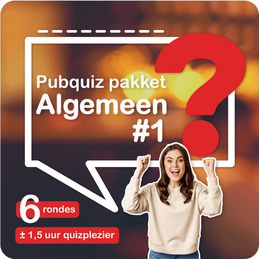 Pubquizpakket Algemeen Nr 1