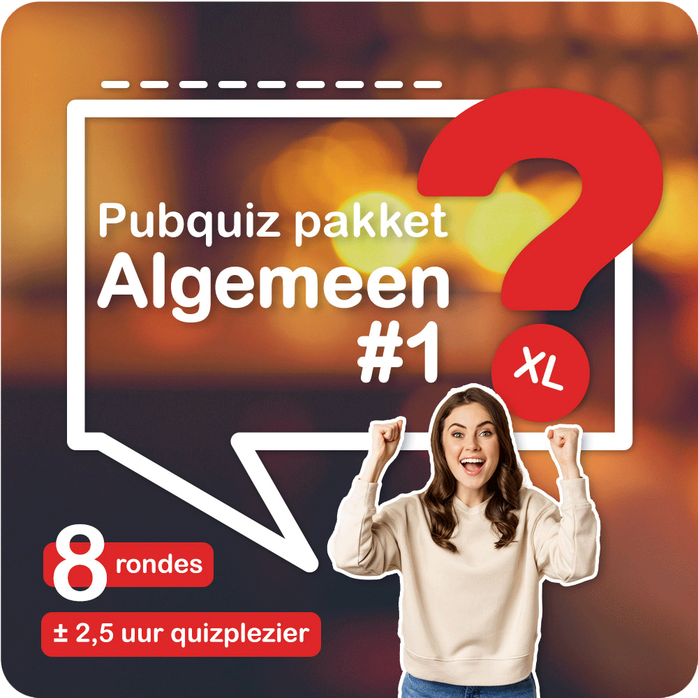 Pubquizpakket Algemeen Nr 1 XL