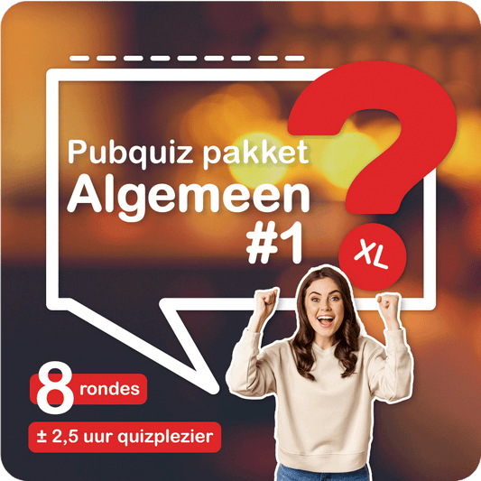 Pubquizpakket Algemeen Nr 1 XL