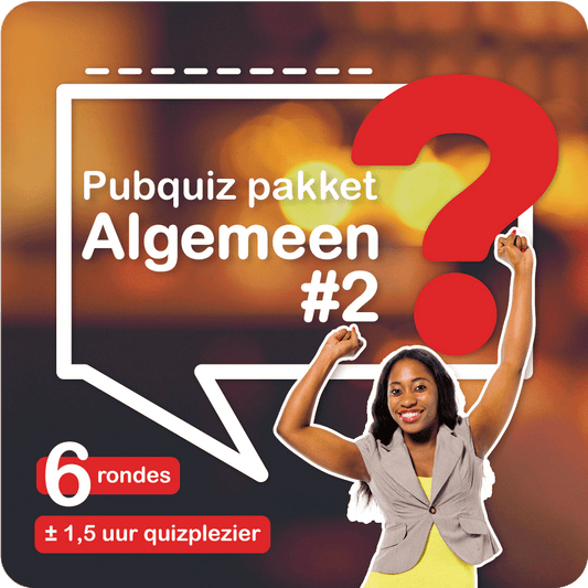 Pubquizpakket Algemeen Nr 2