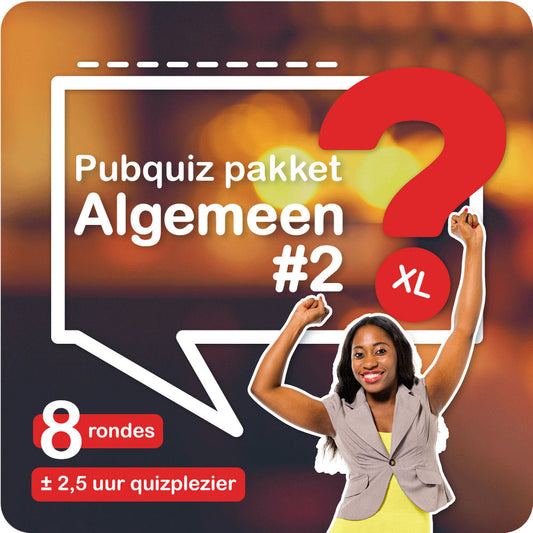 Pubquizpakket Algemeen Nr 2 XL
