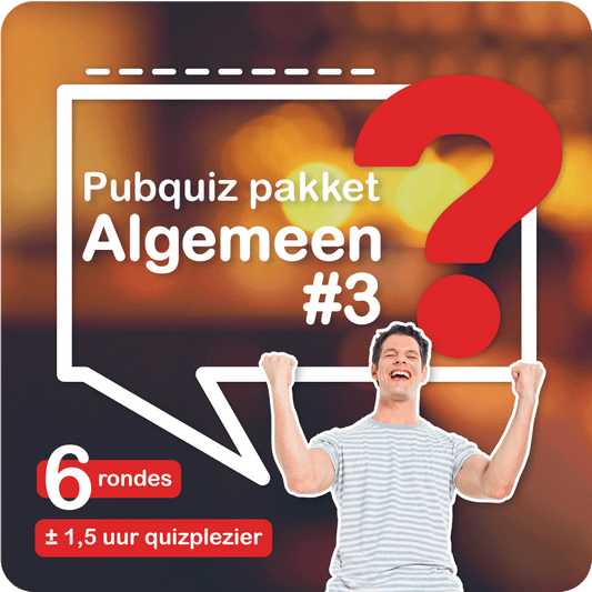 Pubquizpakket Algemeen Nr 3