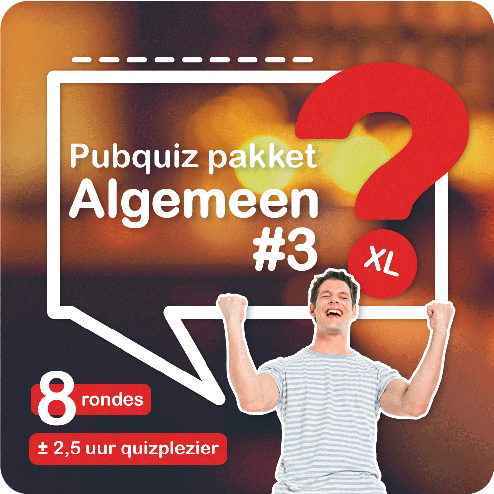 Pubquizpakket Algemeen Nr 3 XL