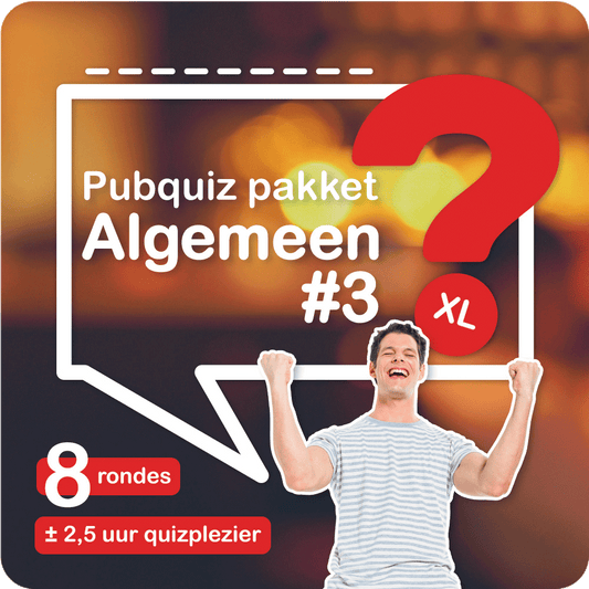 Pubquizpakket Algemeen Nr 3 XL