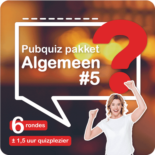 Pubquizpakket Algemeen Nr 5