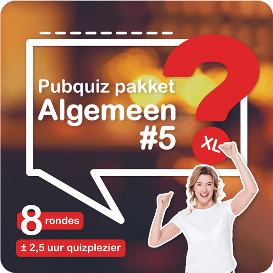 Pubquizpakket Algemeen Nr 5 XL