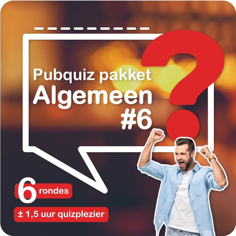 Pubquizpakket Algemeen Nr 6