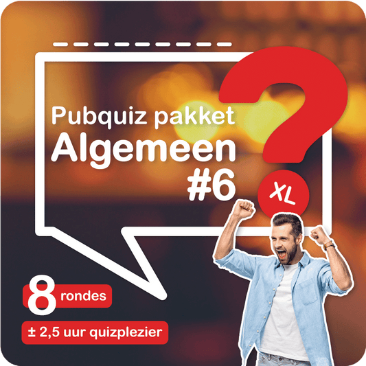 Pubquizpakket Algemeen Nr 6 XL