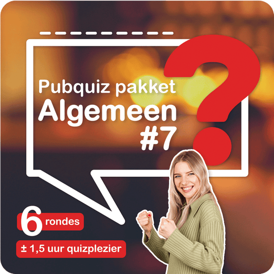 Pubquizpakket Algemeen Nr 7
