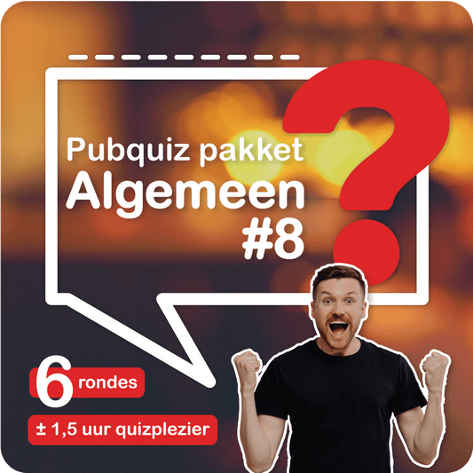 Pubquizpakket Algemeen Nr 8