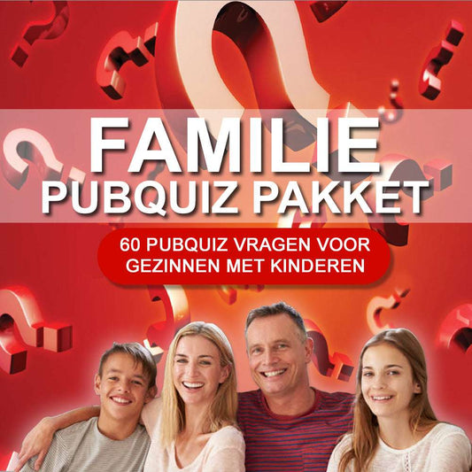 Familie pubquiz - Pubquizshop.nl