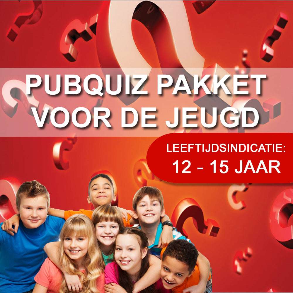 Pubquiz voor de jeugd (12 - 15 jaar) - Pubquizshop.nl