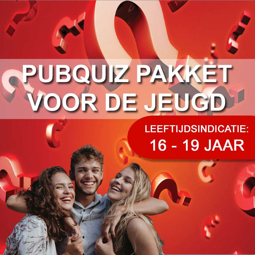 Pubquiz voor de jeugd (16 - 19 jaar) - Pubquizshop.nl
