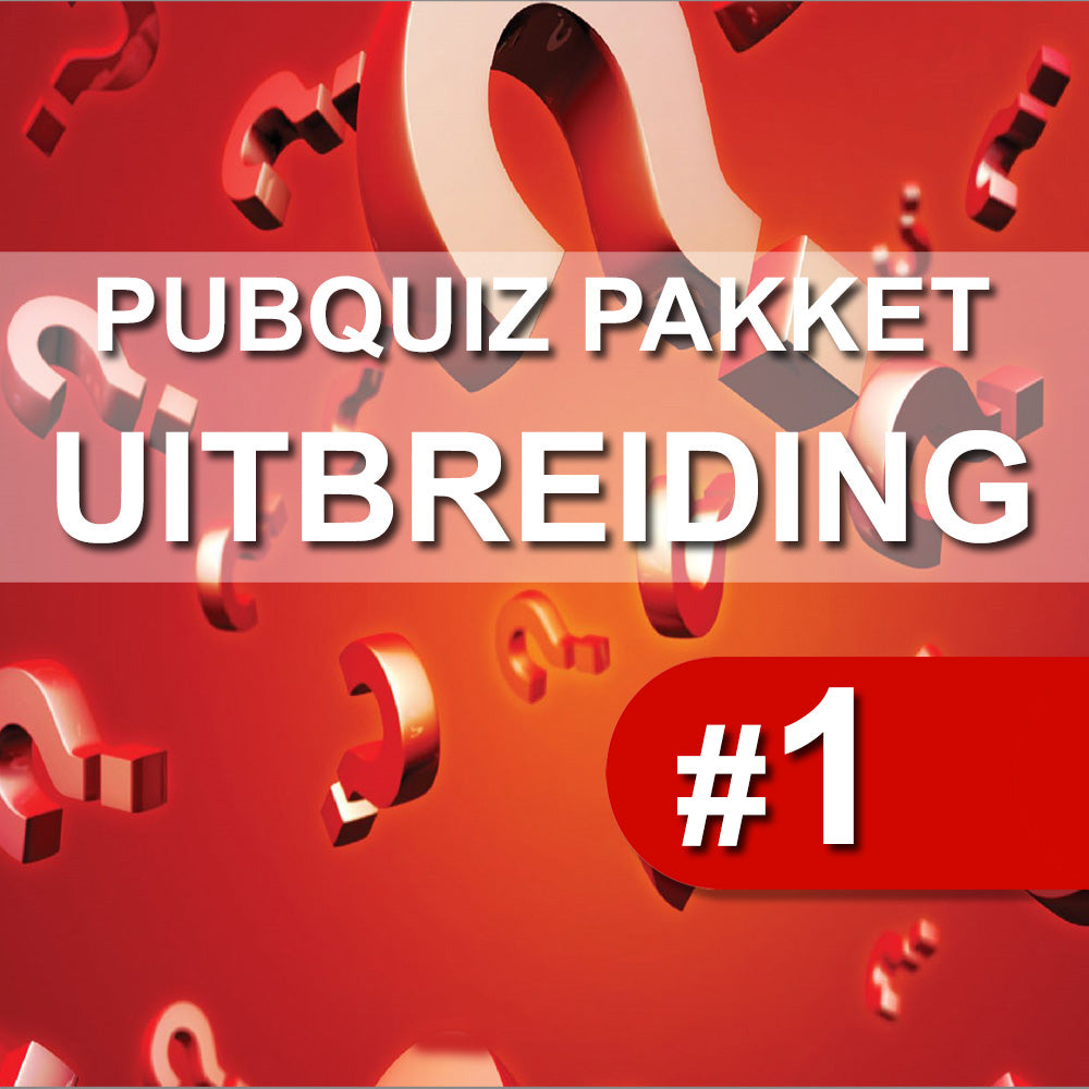 Pubquiz Uitbreiding #1 - Pubquizshop.nl