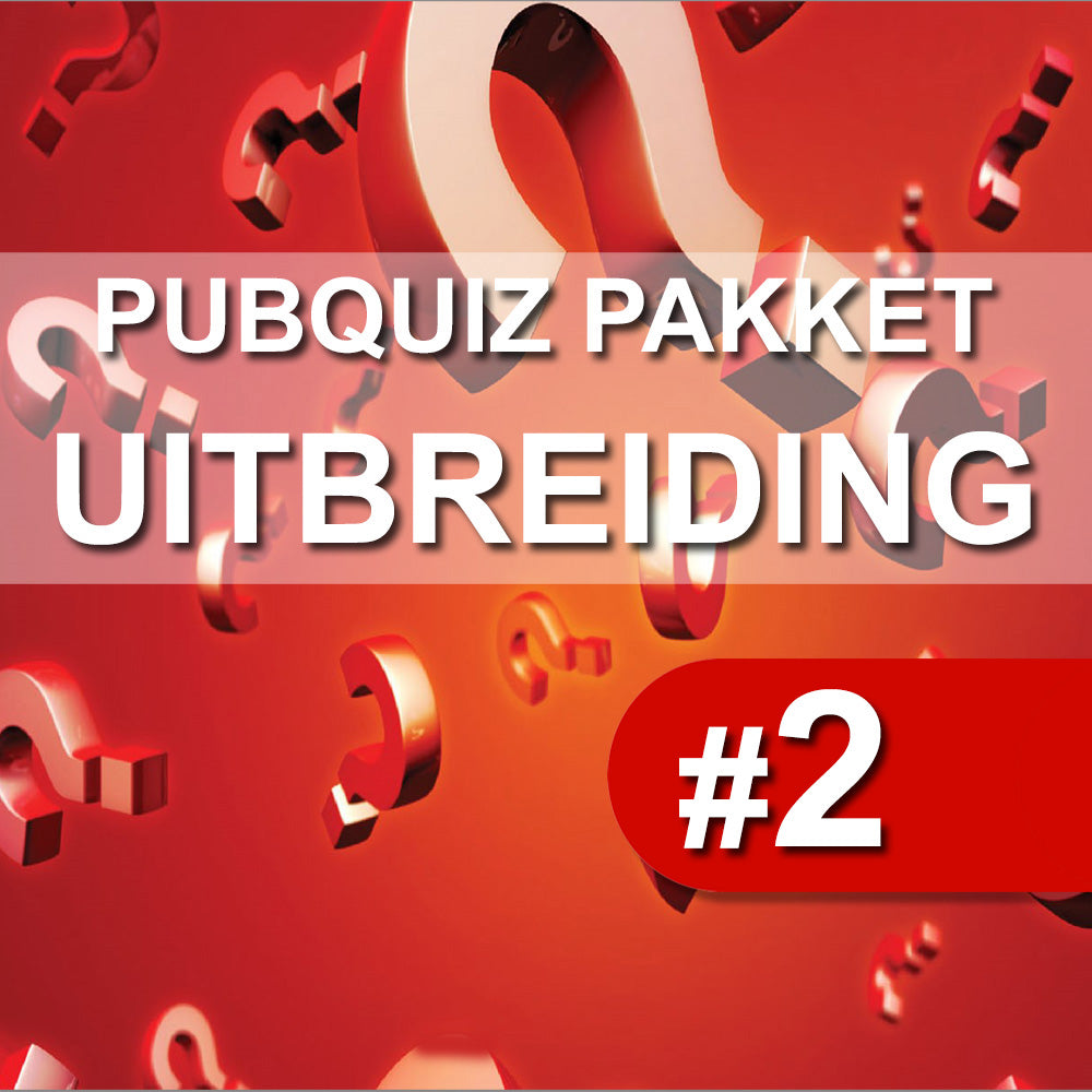 Pubquiz Uitbreiding #2 - Pubquizshop.nl