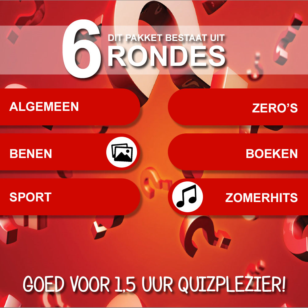 Pubquiz Algemeen Nr. 7