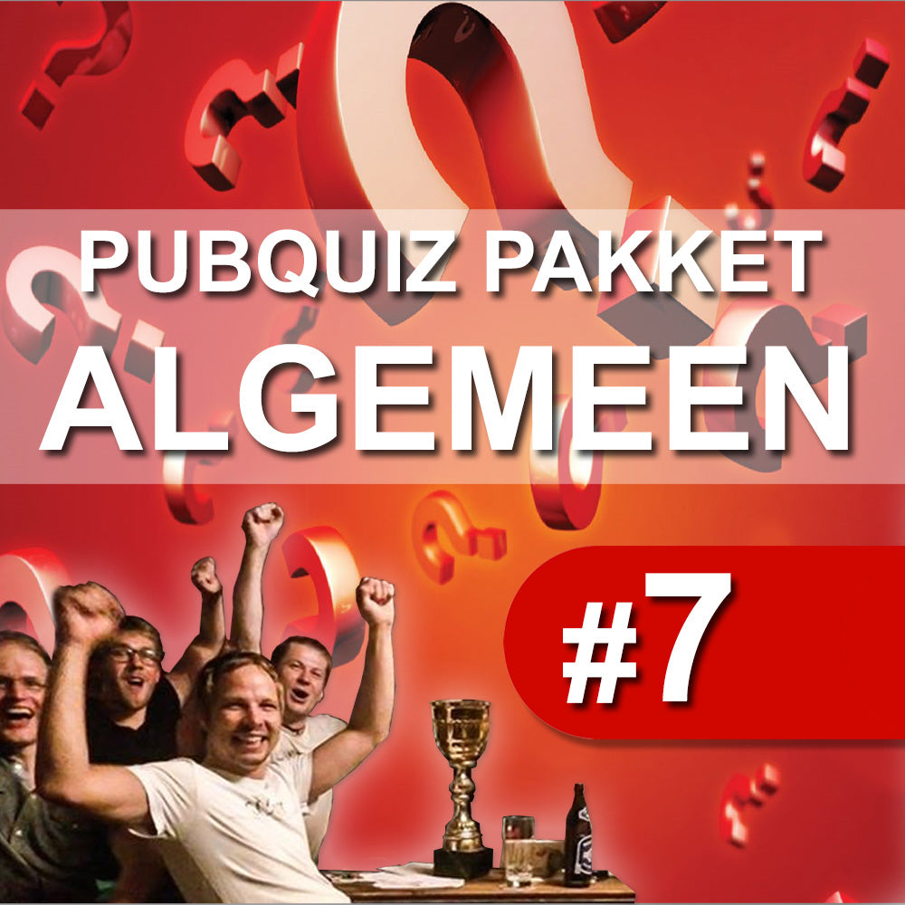 Pubquiz Algemeen Nr. 7