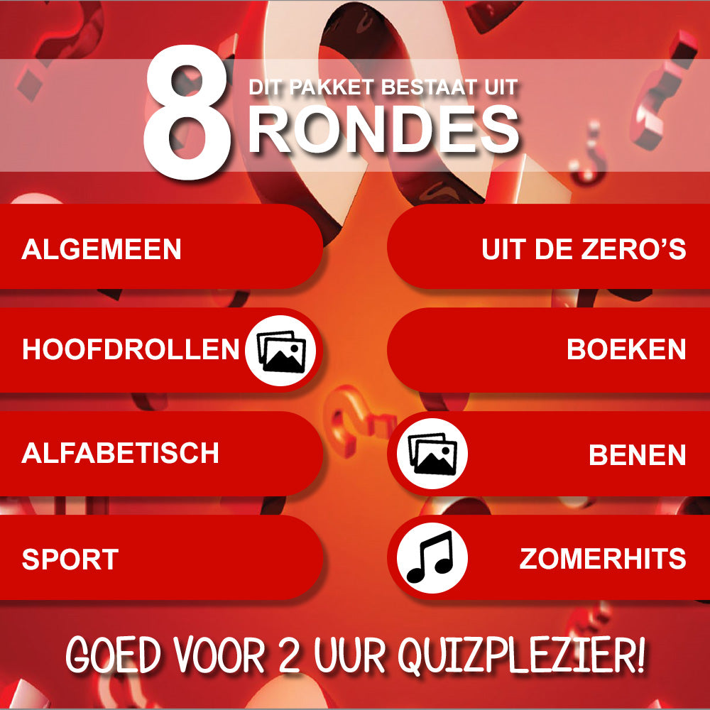 Pubquiz Algemeen Nr. 7 XL