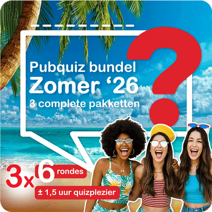 Pubquiz Zomerbundel 2026