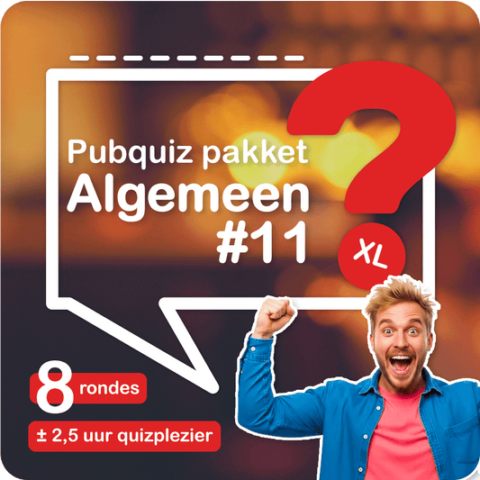 Pubquiz Algemeen Nr. 11 XL