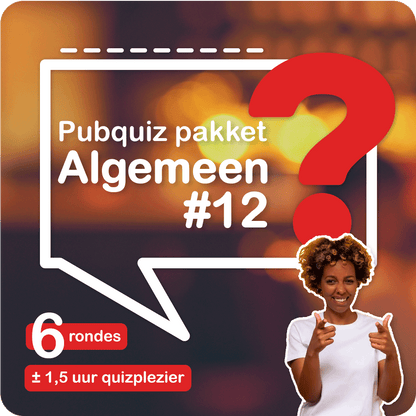 Pubquiz Algemeen Nr. 12
