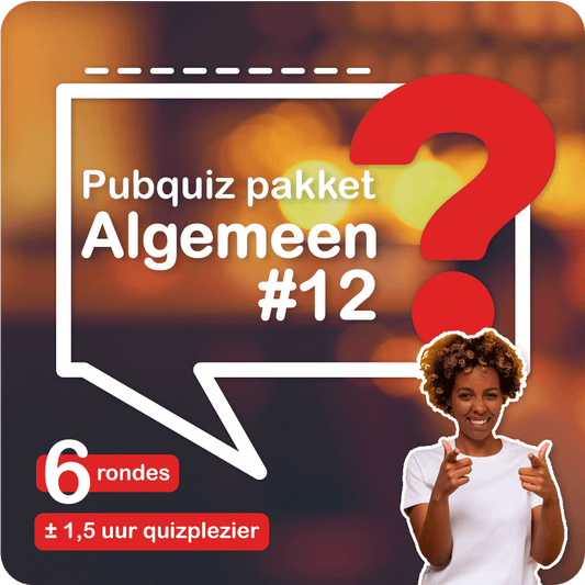 Pubquiz Algemeen Nr. 12