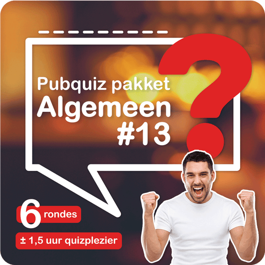 Pubquiz Algemeen Nr. 13