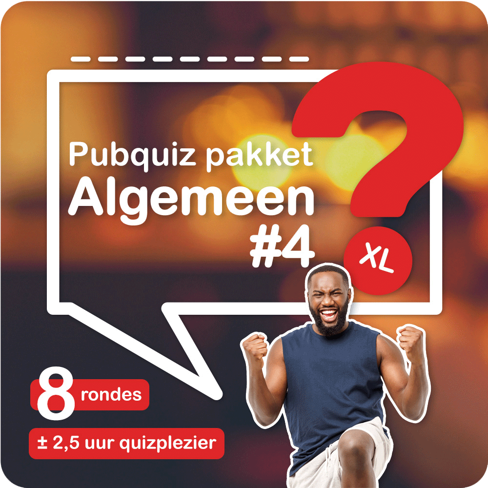 Pubquizpakket Algemeen Nr 4 XL