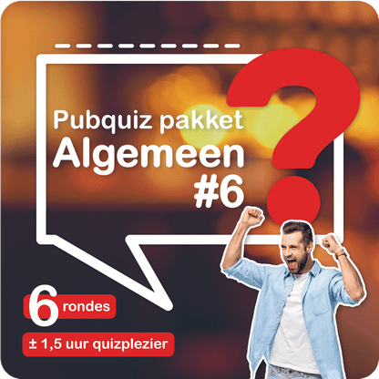 Pubquizpakket Algemeen Nr 6
