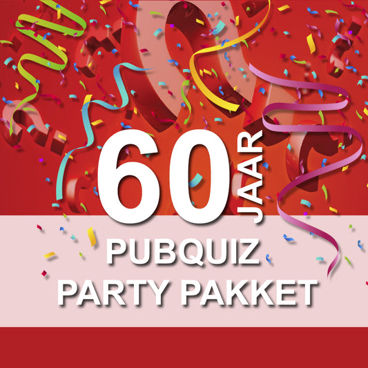 Party Pubquiz 60e verjaardag