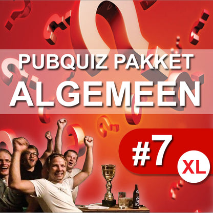 Pubquiz Algemeen Nr. 7 XL