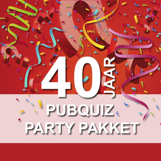 Party Pubquiz 40e verjaardag