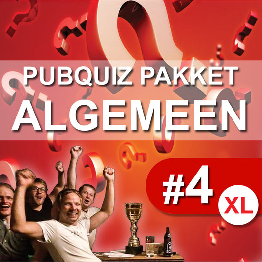 Pubquiz Algemeen Nr. 4 XL